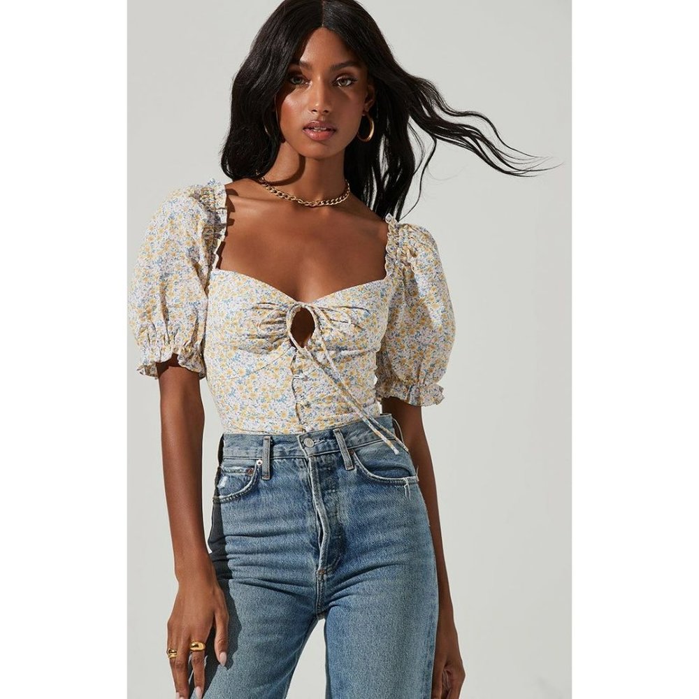 Lace Up Tie Front Shirt